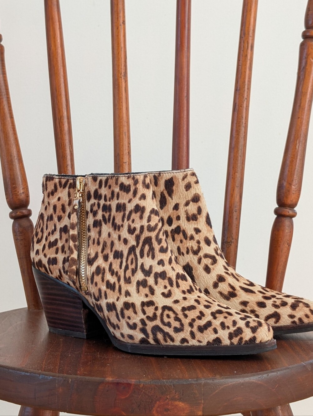 Sam Edelman Walden Leopard Print Bootie - 7